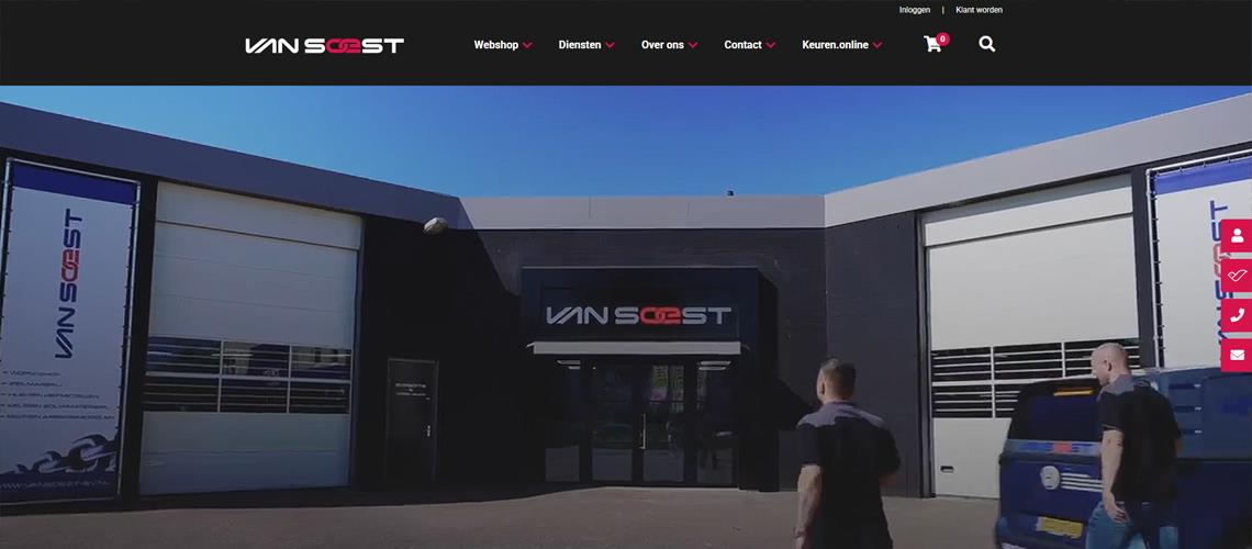 Nieuwe website